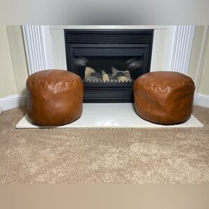 Faux Leather Foot Rest Slips